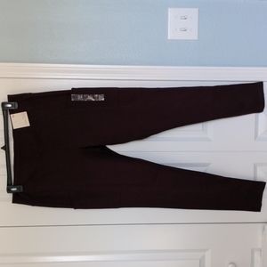 SO Burgundy Leggings